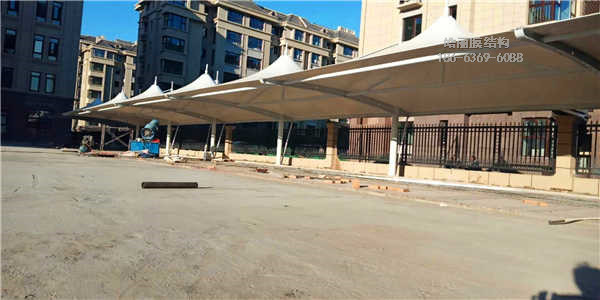 江蘇省蘇中建設(shè)集團膜結(jié)構(gòu)車棚